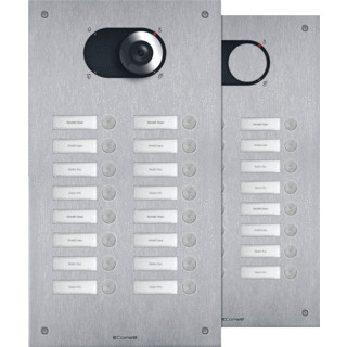 Comelit Switch RVS deurbelpaneel met 16 drukknoppen 2 rijen