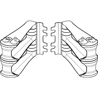 CommScope KABGELBEUG 1671495-2