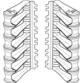 CommScope KABGELBEUG 1671495-6