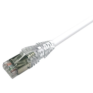 COMMSCOPE NETCONNECT CAT6A KAB 2.5M WIT