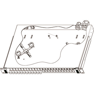 CommScope PATCHP MM LC 1U 12V DUPL