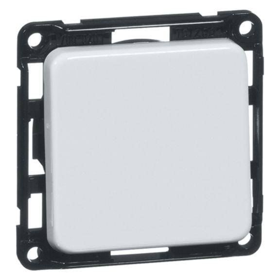 Compacta Knop inbouw, agaatgrijs