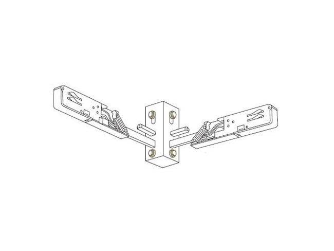 Concord Lytebeam - Accessories Lytebeam L-koppeling wit