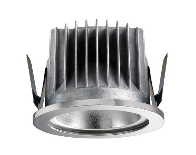 Concord Myriad V IP65 Chrome Bezel Myriad V ip65 led CHR. dim WW