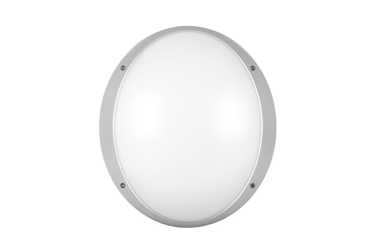 Concord Verlichtingstoestellen Brio Ip55 led 11-22W 4000K standaard zilver