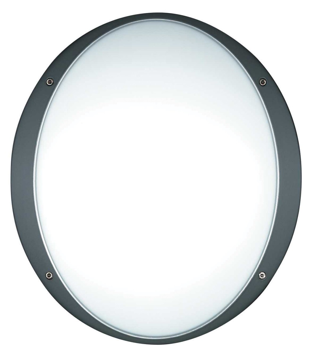 Concord Verlichtingstoestellen Brio Ip55 vandal led 11-22W 4000K standaard zwart