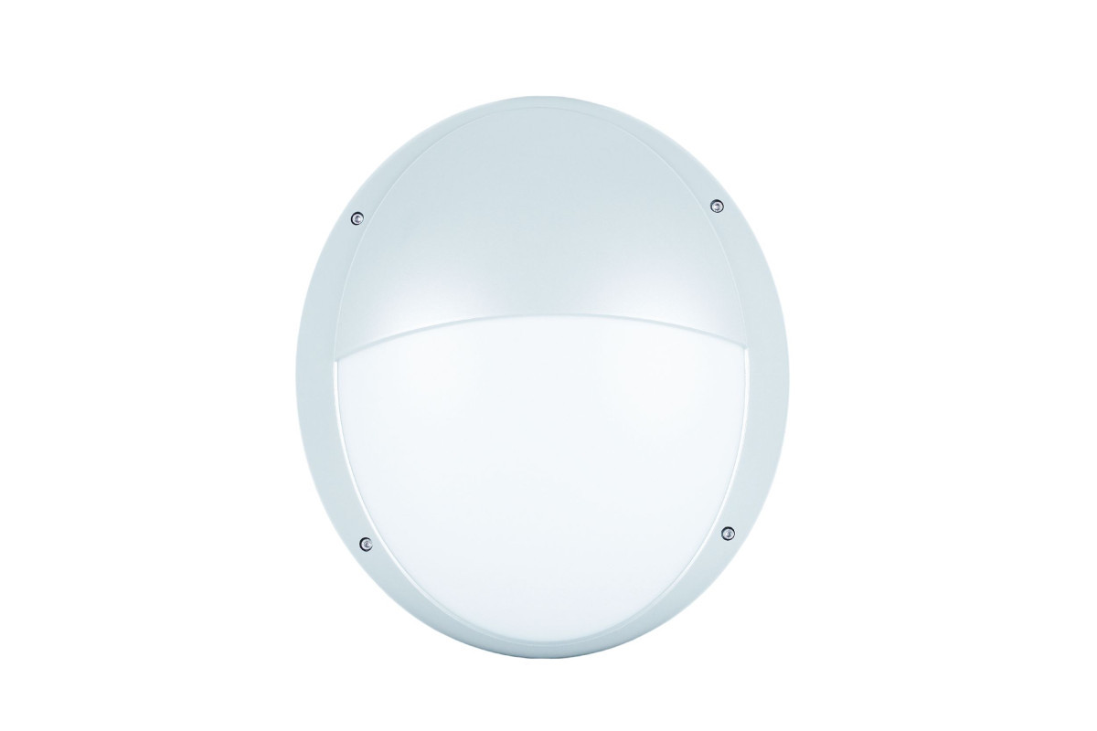 Concord Verlichtingstoestellen Brio Ip65 2X TC-D/E 18W kap afscherming zilver