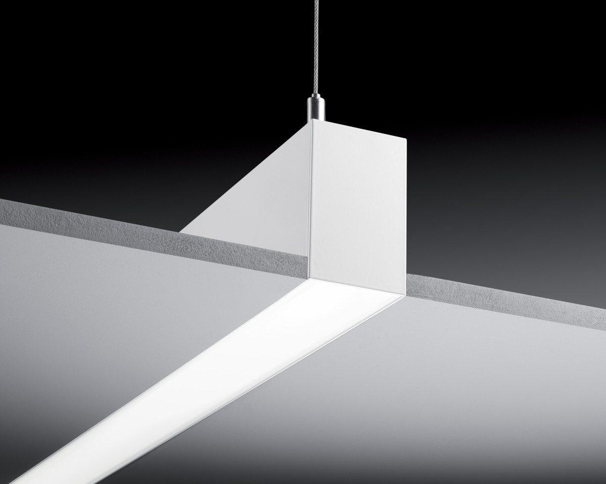 Concord Verlichtingstoestellen Mini Continuum triml led 75W 3,6M 3000K dali wit