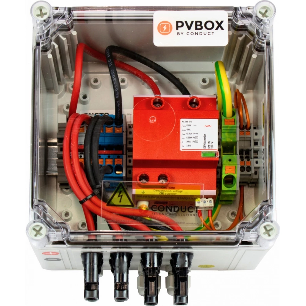 Conduct PV-box 1 MPPT 2 in / 2 out