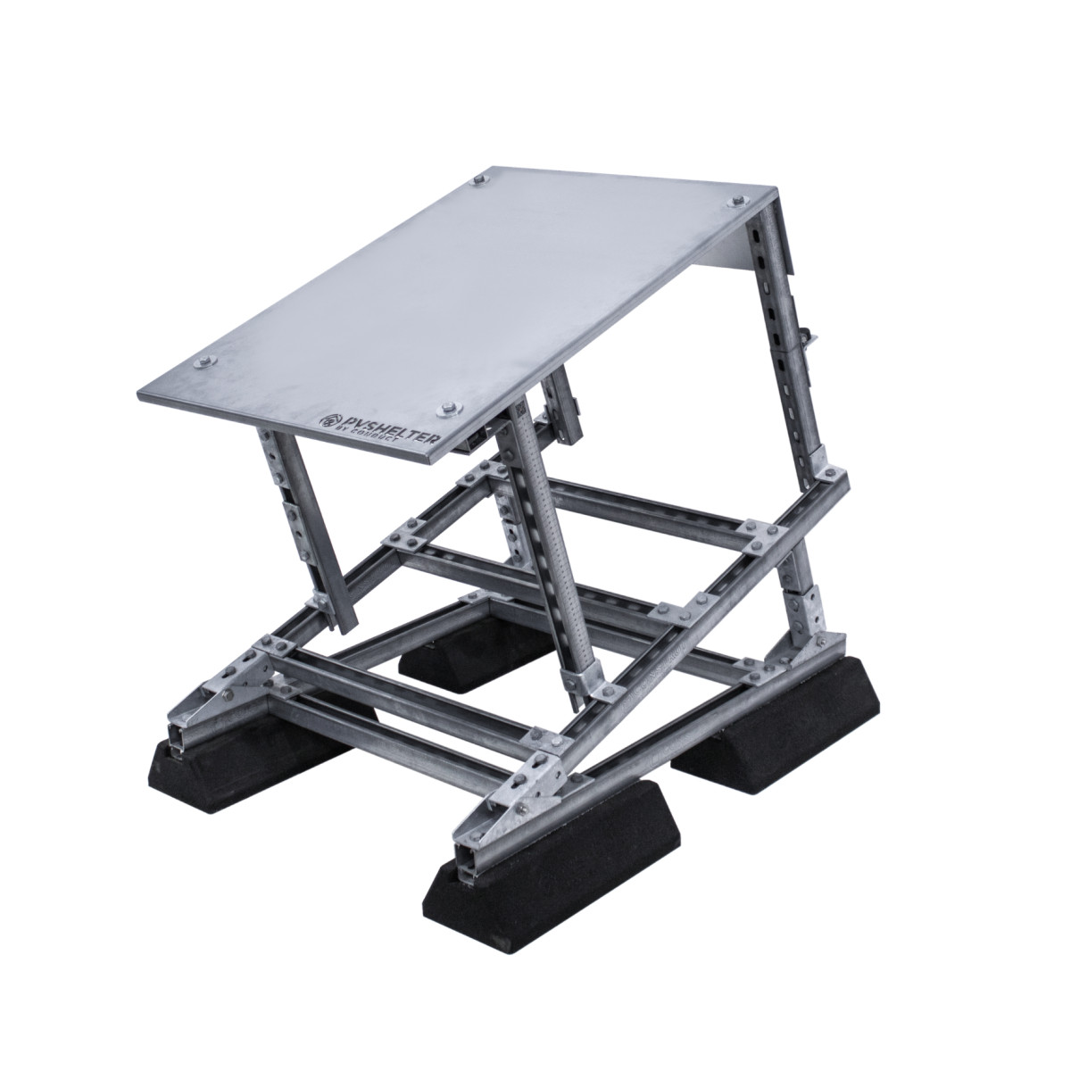 Conduct PVshelter Pvshelter Angled type 65 compact non-assembled.