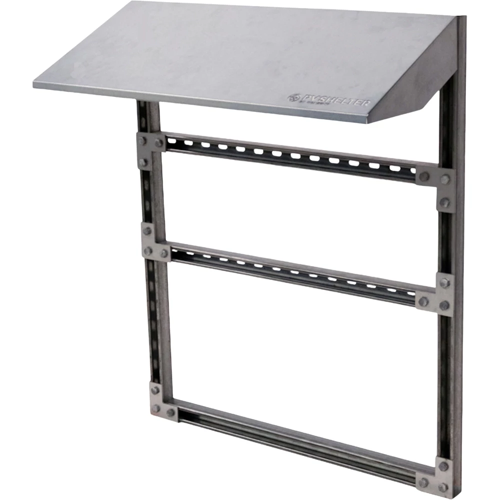 Conduct PVshelter Pvshelter Wall type 75 partly assembled
