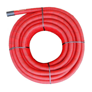 Conex Mantelbuis PE-HD Mantelbuis Pe-HD 125x107mm R50M rood incl.trekdr.en mof
