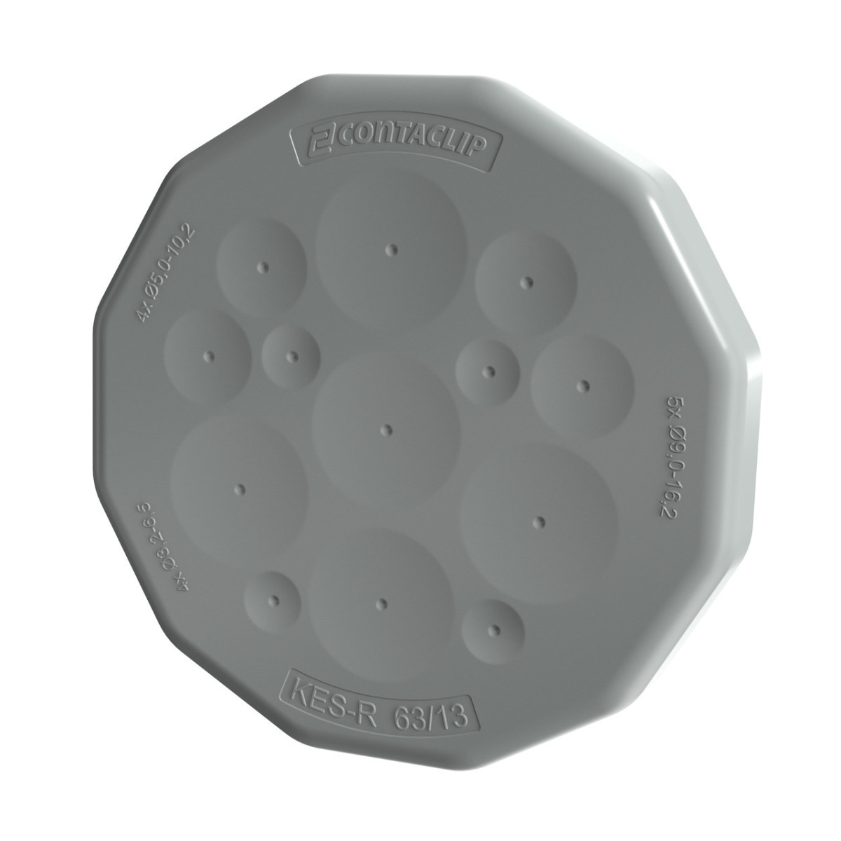 Conta-Clip KES Kes-R M63/13 grijs