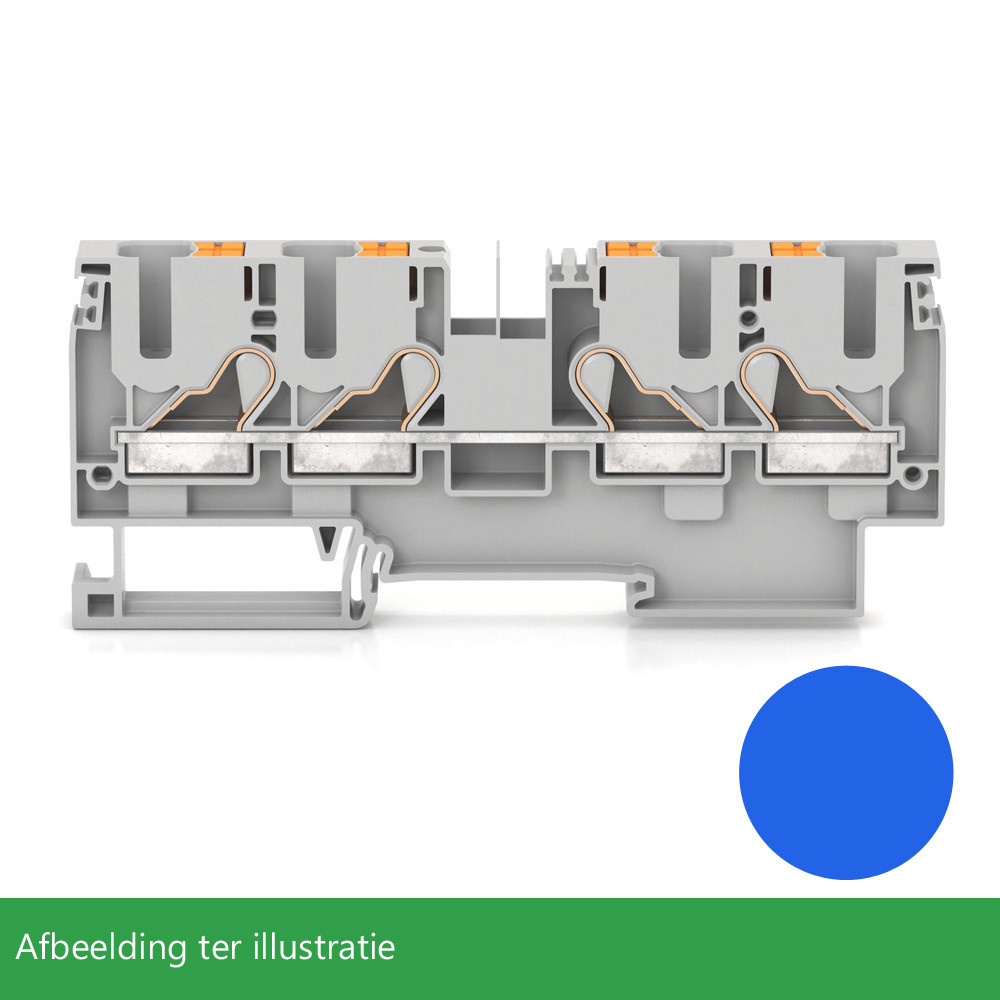 Conta-Clip P-Serie PRK 10/4a blauw