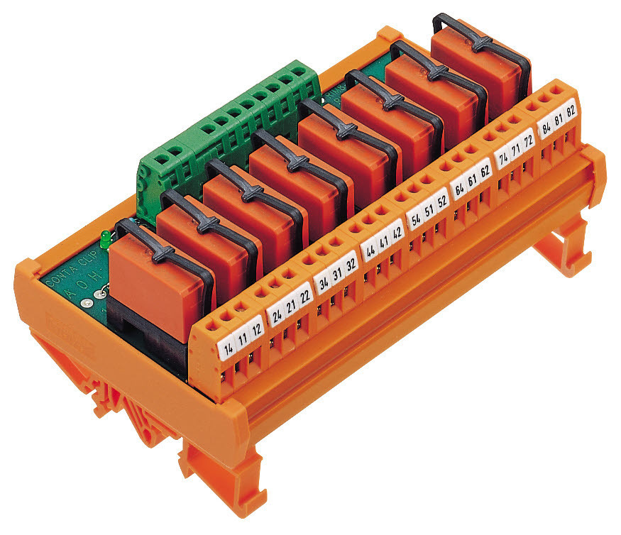 Conta-Clip Relais/magneetschakelaars Rim8-16a/1W/24V+