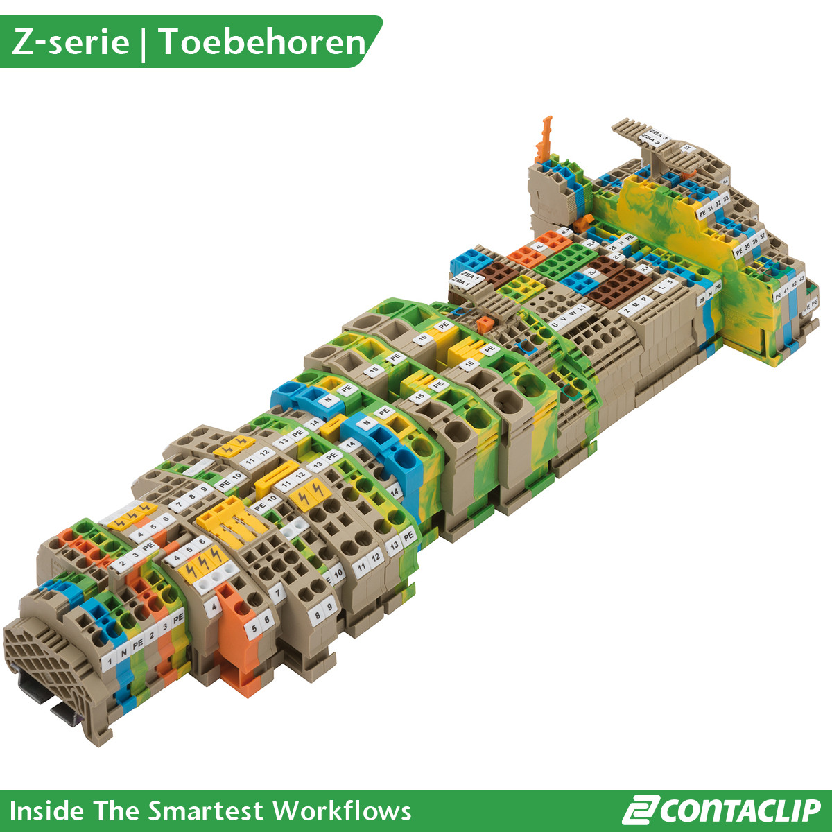 Conta-Clip Z-Serie Zap 4/4a geel