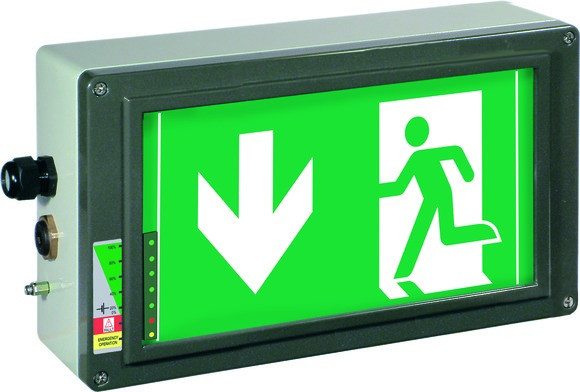 Cooper Crouse-Hinds Crouse-Hinds series Ex-Lite arrow downwards iso 7010