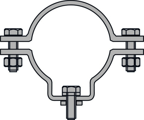 Cooper Crouse-Hinds FIXING 2PCS.PIPE CLAMPR24