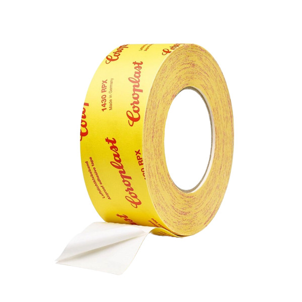 Coroplast 1430 RPX luchtdicht tape Luchtdicht Tape, gecoat papier, dampremmend, dampdicht, 100MMX40M, gee