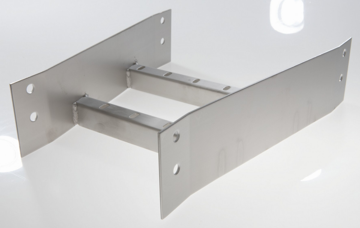 Gouda Holland Gouda Kabelladder Crafty 100.200-400 RVS316 verloopstuk