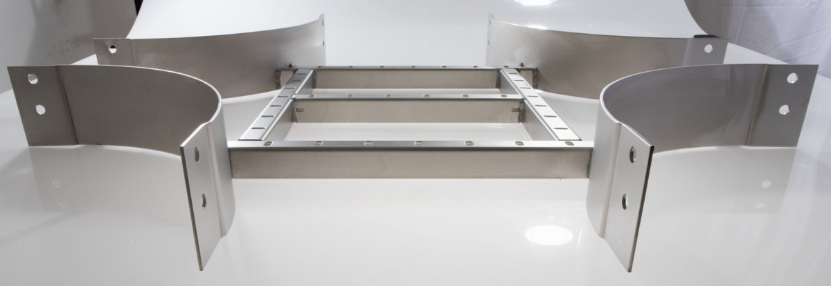 Gouda Holland Gouda Kabelladder Crafty 100.300-400 RVS304 ongelijkzijdig kruisstuk