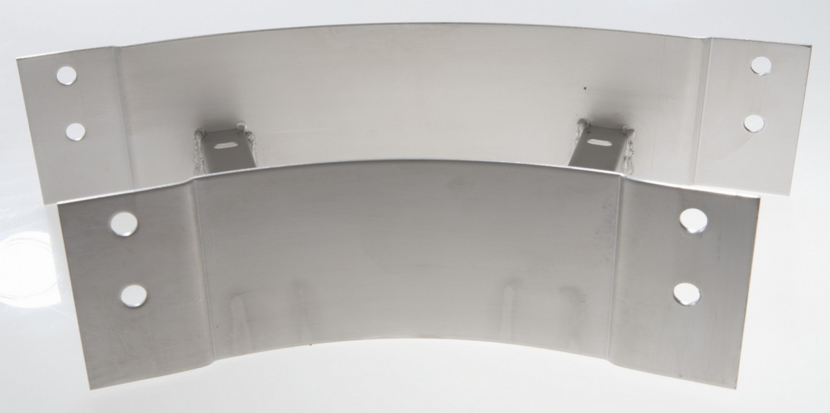 Gouda Holland Gouda Kabelladder Crafty 100.300 RVS316 bocht 45°