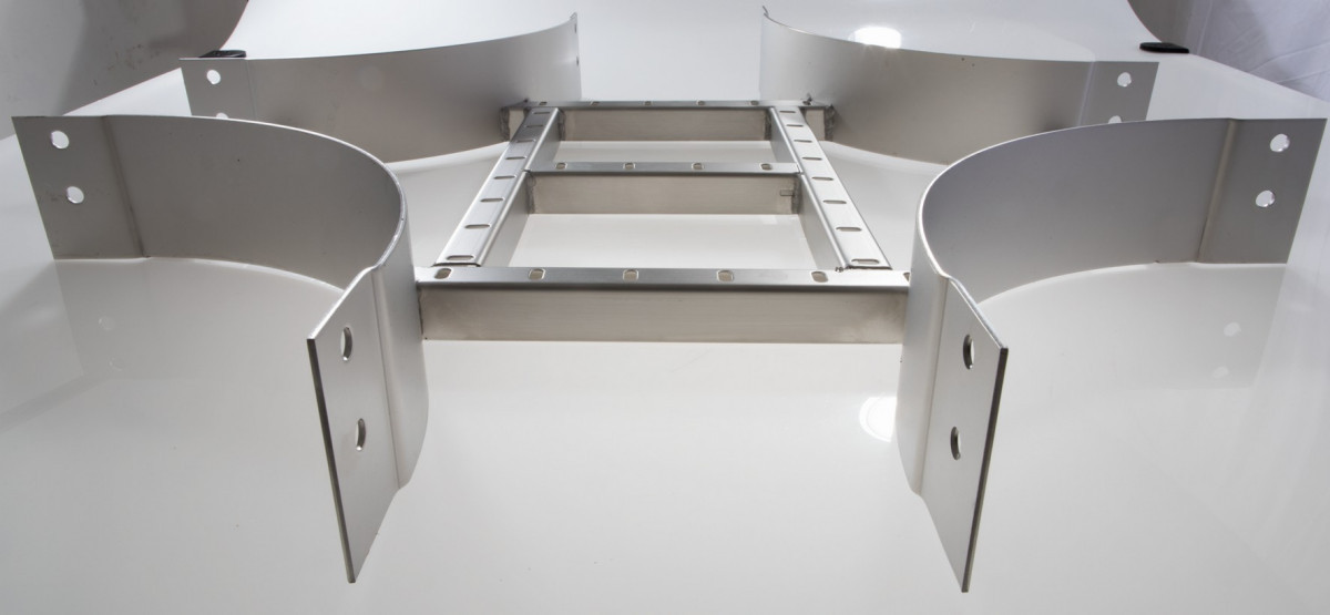 Gouda Holland Gouda Kabelladder Crafty 100.800 RVS304 kruisstuk