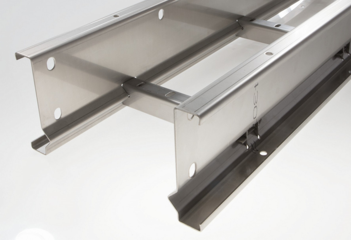 Gouda Holland Gouda Kabelladder Crafty 130.1000 RVS316 kabelladder H.O.H.300 L3M