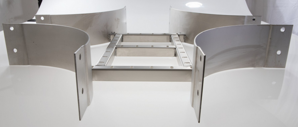 Gouda Holland Gouda Kabelladder Crafty 130.400 RVS316 kruisstuk