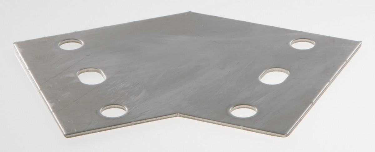 Gouda Holland Gouda Kabelladder Crafty 130 RVS316 koppeling 45° vertikaal