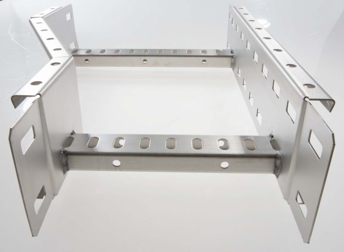 Gouda Holland Gouda Kabelladder Crafty MF 100.100-300 RVS304 verloopstuk links