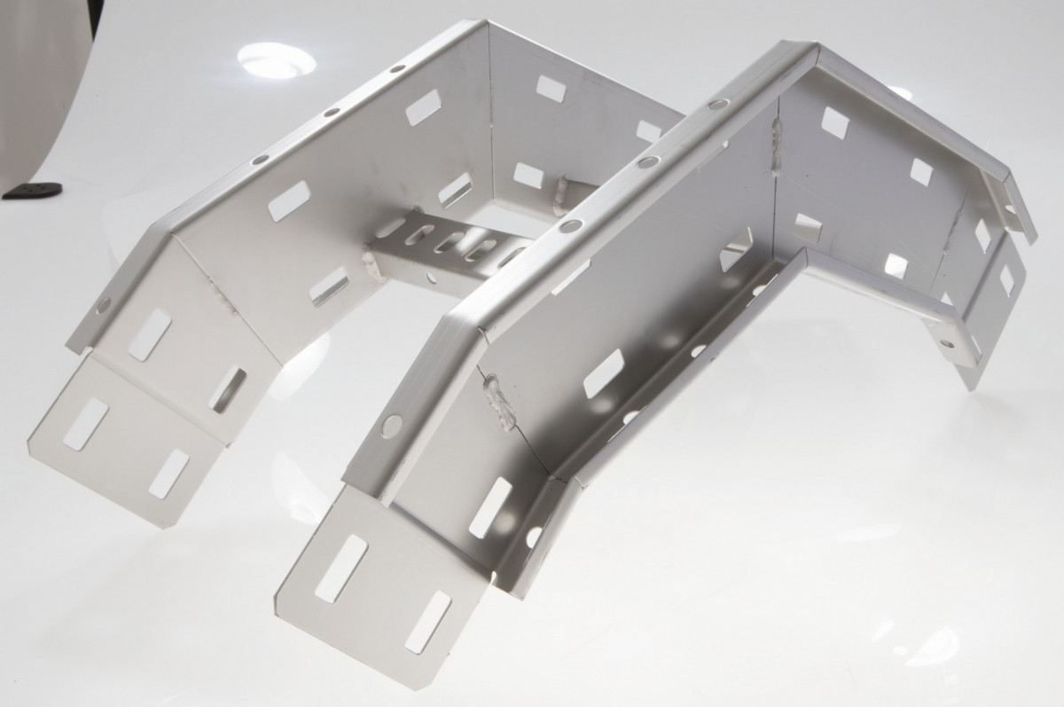 Gouda Holland Gouda Kabelladder Crafty MF 100.200 al vervalstuk 90° R300