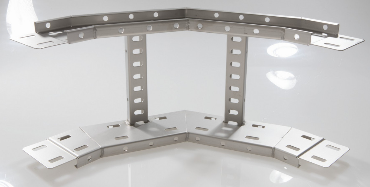 Gouda Holland Gouda Kabelladder Crafty MF 100.600 al stijgstuk 90° R300