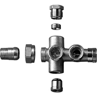 Danfoss 2 PYPS MUURAANSL. RA-KW