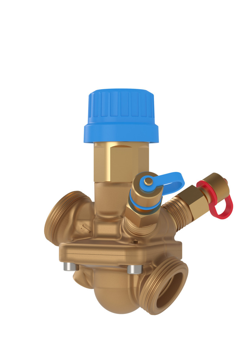 Danfoss Regelafsluiters met drukcompensatie Ab-QM DN25 met meetnippels