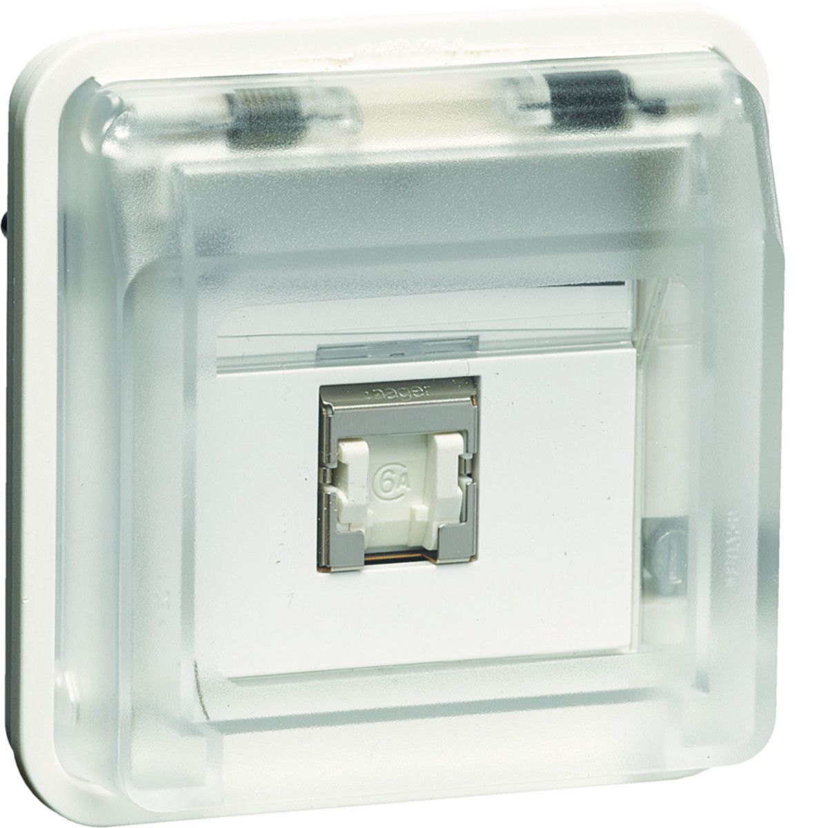 Data-Aansluiting cat 6. 1-V, W.1, polarwit