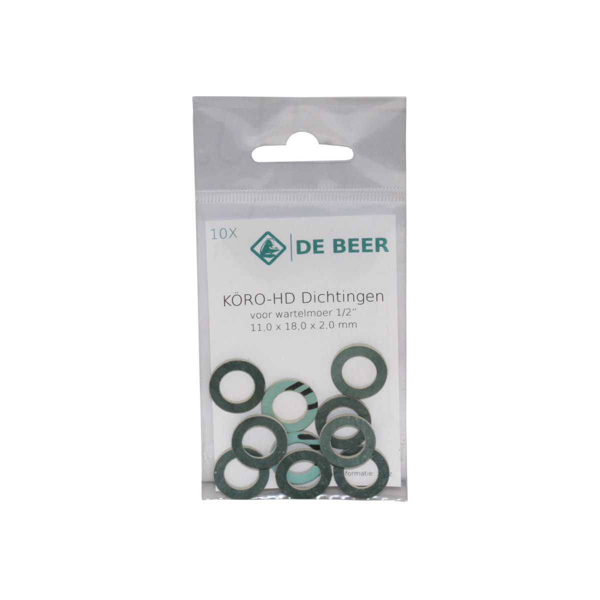 DE BEER Dichtingsassortimenten Beer 5X HD-ring 42x55x1,5 MM ell,W270,DVGW