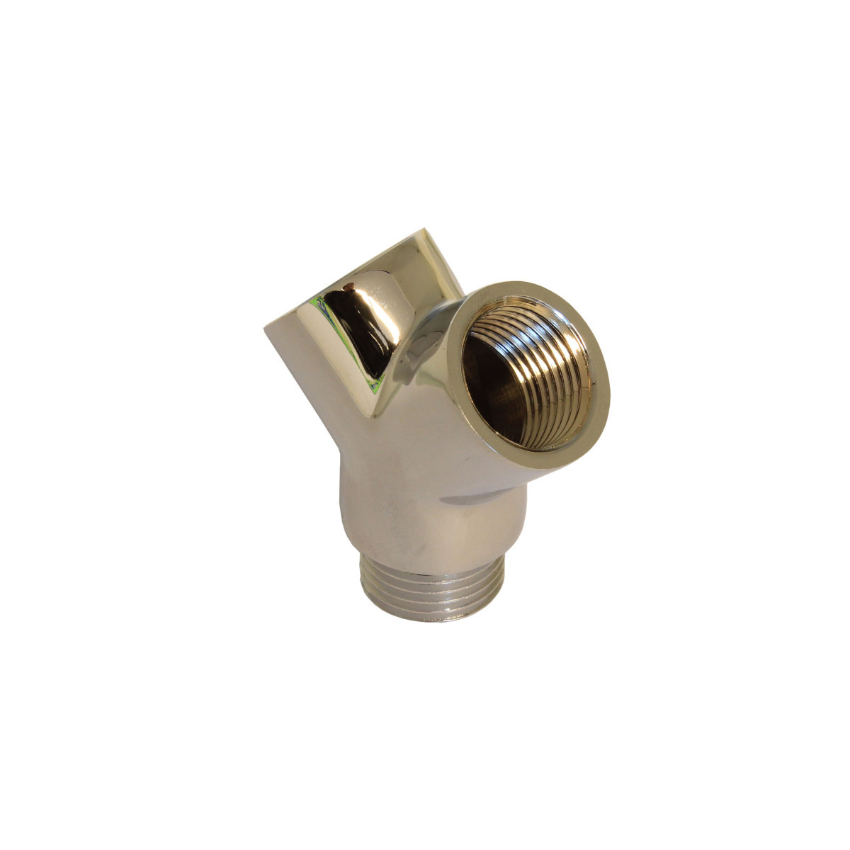 DE BEER Service assortiment Y Stuk 2x1/2" bi.DR.+1/2" BT.DR. MS verchr.