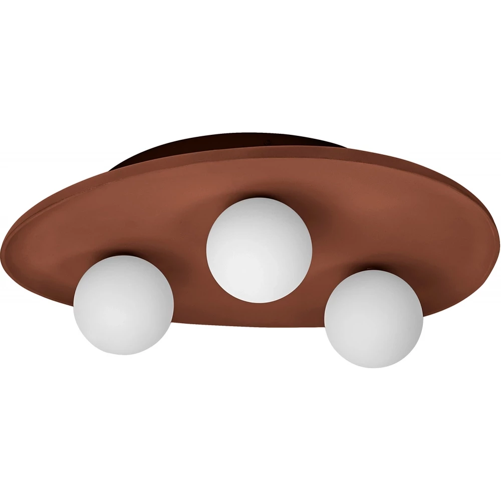 Ledvance Decor clay nest ceiling 3XG9 brown