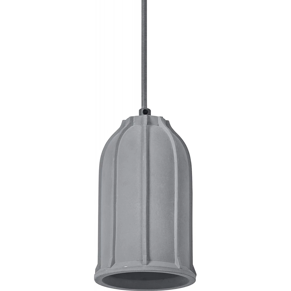 Decor Concrete sim pendant e27 dark gray