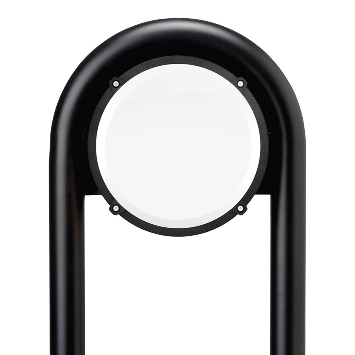 Defa DEFA Accessories 105515 Arc pole 1050 met plaat kort enkel/dubbel zwart