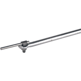 Dehn Air-termination rod D 16MM L 1000MM ST/TZN with locking screw-kit-