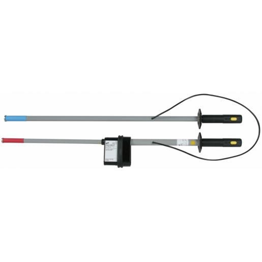 Dehn D.C.voltage detector phe/G ii W.positive pole on test prod un 1.5KV