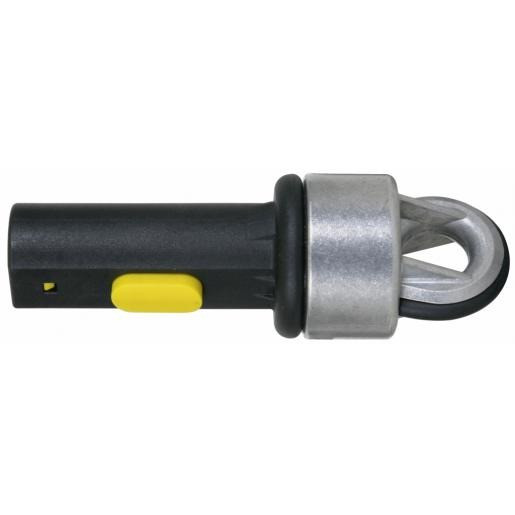 Dehn End fitting with plug-in coupling and aluminium eye