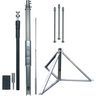 Dehn Hvi con.D 23MM cu W.supp.tube L 3200MM air-term.rod L 2500MM and T