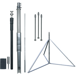 Dehn Hvi con.D 23MM cu W.supp.tube L 4700MM air-term.rod L 2500MM and T