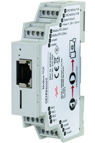 Dehn record Alert F. transmission SPD status info. via modbus rtu/TCP