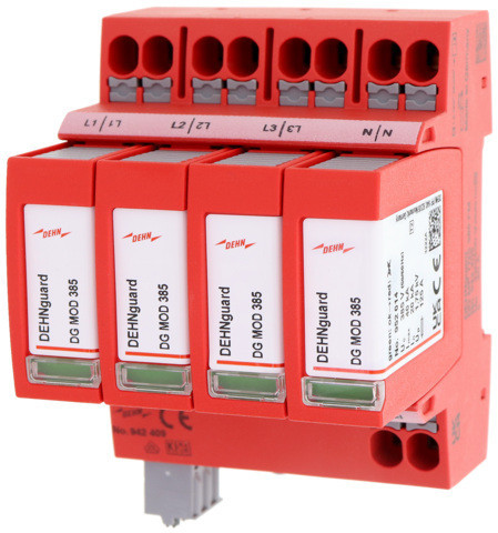 Dehn Surge Arrester type 2+3 guard MP 4-pole uc 320V for TT and TNS SYS