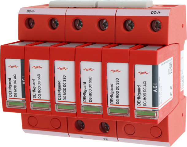 Dehn Surge Arrester type 2/class ii guard M DC aci 1250 FM