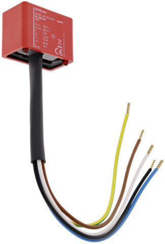 Dehn Surge Arrester type 2 cord 3-pole W. connecting cable ip65